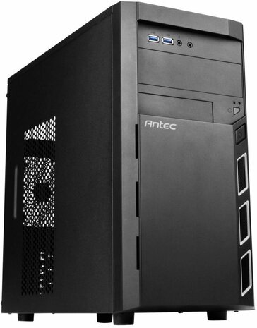 VSK3000 Elite Mini tower (micro ATX, zwart, USB, audio)