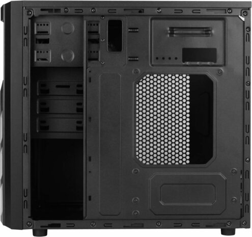 VSK3000 Elite Mini tower (micro ATX, zwart, USB, audio)