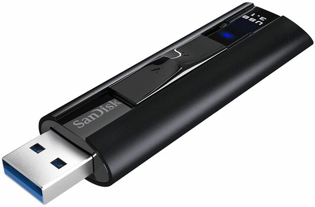 Extreme Pro 128 GB (USB 3.1, 420 Mbps read, 380 Mbps write)