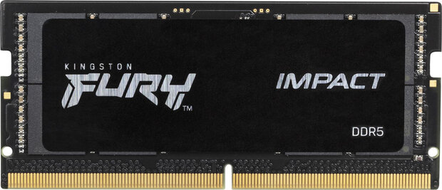 KF548S38IB-16 FURY Impact DDR5 16 GB, SO-DIMM 262-pin, 4800 MHz, PC5-38400