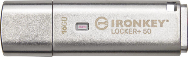 IKLP50/16GB IronKey Locker+ 50  USB flash drive 16 GB (encrypted, USB 3.2 Gen 1)