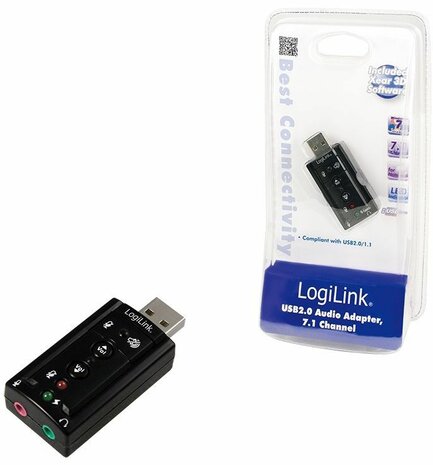 USB 2.0 Audio Adapter 7.1 Surround