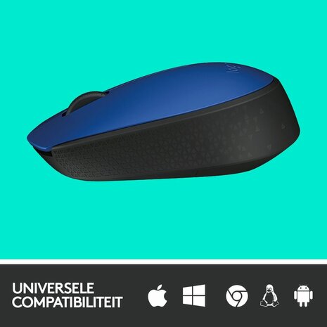 M171 Wireless Mouse (blauw)