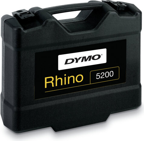 Rhino 5200 Hard Case Kit Labelmaker (monochrome, roll 1,9 cm)