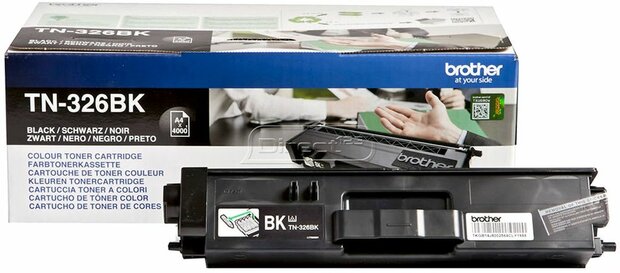 TN-326BK toner zwart (4.000 afdrukken)