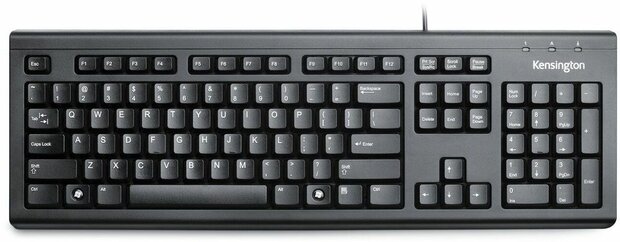 ValuKeyboard (PS/2, USB, Azerty BE, zwart)