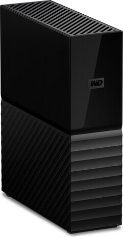 8000 GB WD My Book WDBBGB0080HBK Hard drive (encrypted, USB 3.0, 256-bit AES, zwart)