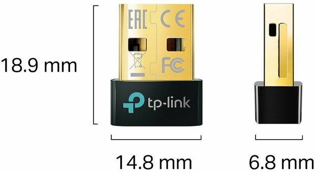 UB500 V1 Network adapter (USB 2.0, Bluetooth 5.0)