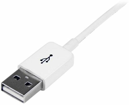 USB 2.0 verlengkabel A-A M/F (1 meter, wit)