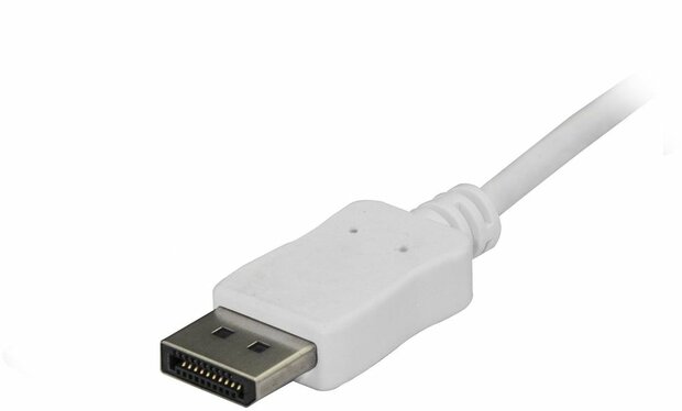 USB-C naar DisplayPortkabel (4K, 60 Hz, 1,8 meter, wit)