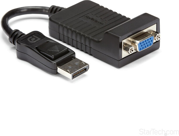 DisplayPort naar VGA Video Adapter (zwart)