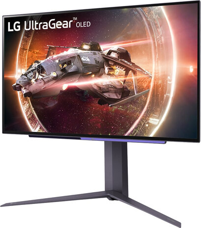 UltraGear 27GS95QE-B OLED gaming 27&quot;, 2560 x 1440 QHD 240 Hz, 1000 cd/m&sup2;, 1.500.000:1, DisplayHDR 400, True Black, 0.03 ms, 2 x HDMI, DisplayPort