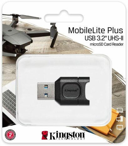 MLPM Mobile Lite Plus USB 3.1 MicroSDHC/SDXC UHS-II cardreader