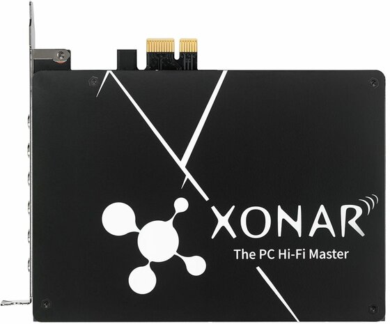 Xonar AE Sound card (24-bit, 192 kHz, 112 dB SNR, 7.1, PCIe)