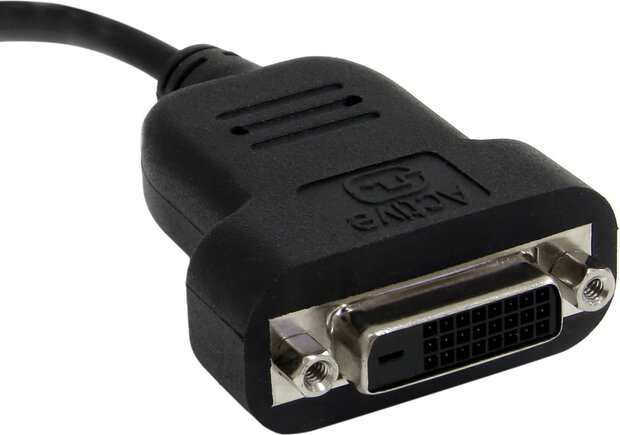 Mini DisplayPort naar DVI adapter (actief)