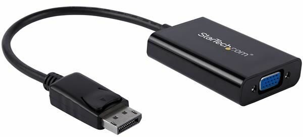 DisplayPort naar VGA Adapter (audio, 1920 x 1200, 1900 x 1200, zwart)