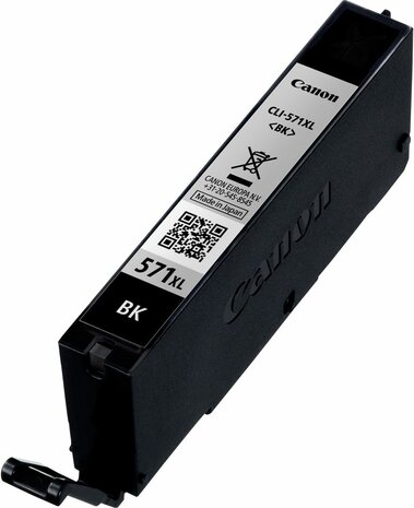 CLI-571BK XL inkjetcartridge zwart (10,8 ml)