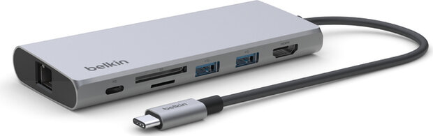 Connect USB-C 7-in-1 Multiport Adapter Docking station (USB-C, HDMI, 2.5 GigE LAN)