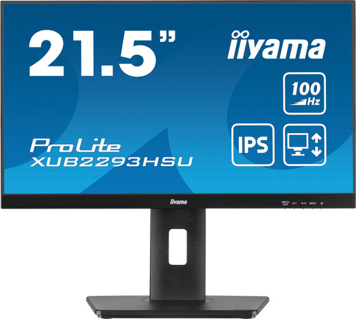 ProLite XUB2293HSU-B6 LED 21,5&quot;, 1920 x 1080 Full HD, zwart