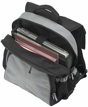 TSB023EU Essential Notebook Backpac (16&quot;, zwart/grijs)