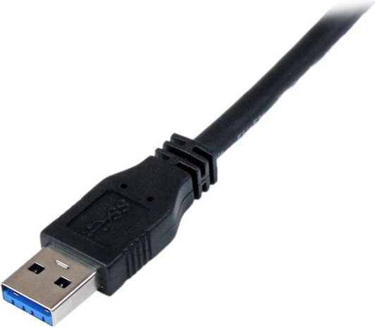 SuperSpeed USB 3.0 A naar micro B kabel M/M (1 meter, zwart)