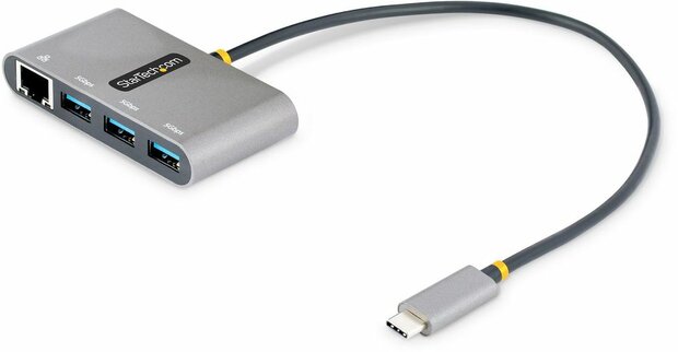 HB30C3A1GEA2 3-poort USB-C Hub met Ethernet (USB-C naar 3 x USB-A, Gigabit Ethernet)