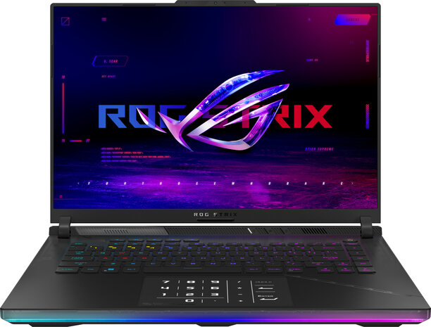 Rog Strix Scar G634JYR-RA026W (16&quot; Mini LED QHD+ 240 Hz, Intel Core i9-14900HX, 32 GB DDR5, 2000 GB PCIe NVMe SSD, GeForce RTX 4090 16 GB, Windows 11, zwart, Azerty)