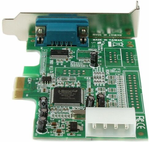 PCI Express RS232 Serial Adapter (16550 UART, low profile)