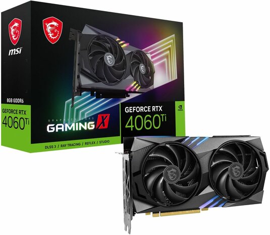 Geforce 4060Ti RTX Gaming X (8 GB, 3 x DisplayPort, HDMI)