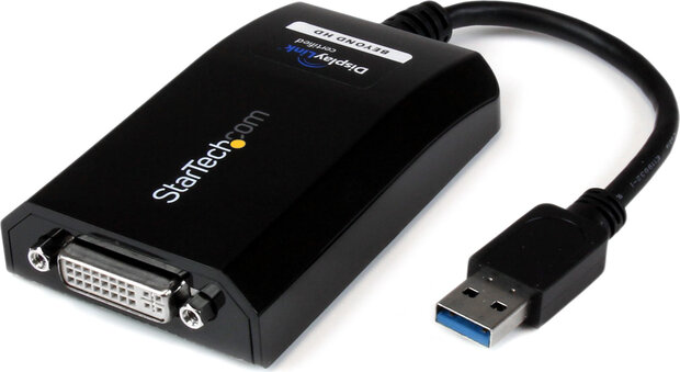 USB 3.0 naar DVI/VGA External Video Card Multi Monitor Adapter (2048 x 1152, USB 3.0, M/F)