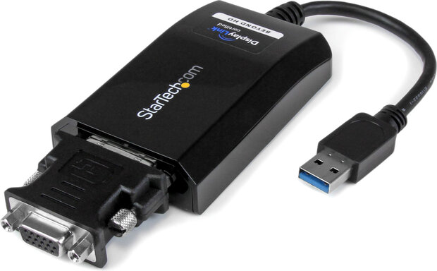 USB 3.0 naar DVI/VGA External Video Card Multi Monitor Adapter (2048 x 1152, USB 3.0, M/F)