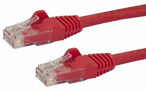 Cat6 Patchkabel (snagless RJ45 connectors, rood, 7 meter)