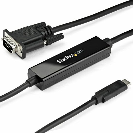 USB-C naar VGA Adapterkabel (1 meter, 1920 x 1200)