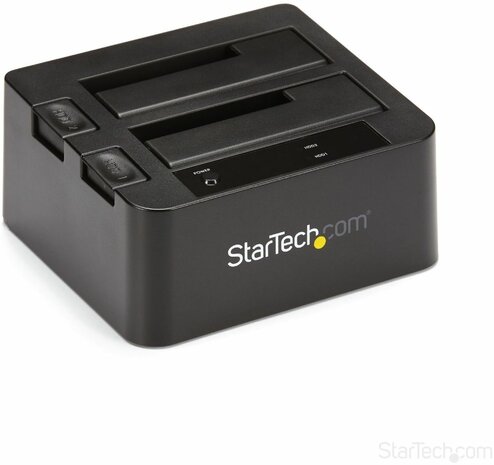 Dock voor 2 x 2,5&quot; of 3,5&quot; SATA SSD/HDD&#039;s (USB 3.1, UASP)