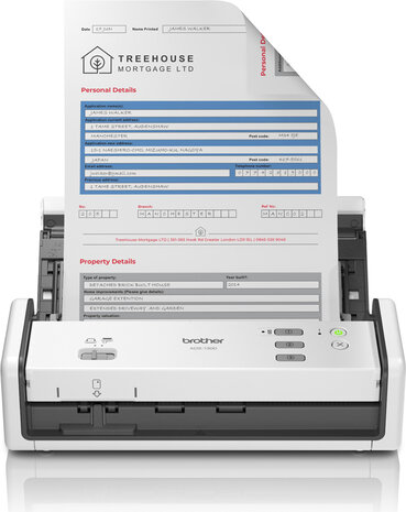 ADS-1300 Document scanner (Dual CIS, duplex, A4, 600 dpi x 600 dpi, 30 ppm, ADF, USB 2.0 en USB-C 3.2 Gen 1)