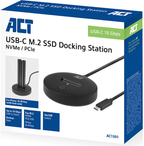 USB-C M.2 NVMe Docking Station