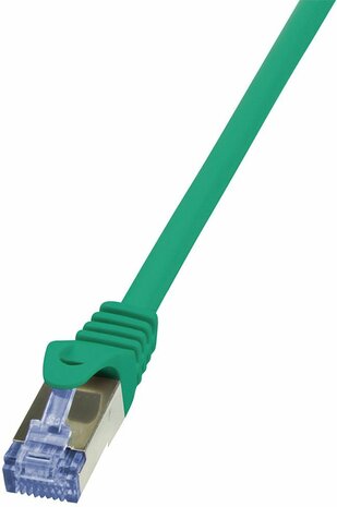 Cat6a S/FTP kabel (1 m, groen)