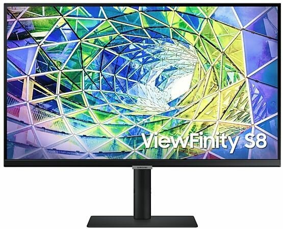 ViewFinity S8 S27A800UJP LED 27&quot;, 3840 x 2160 4K, IPS, HDR10, 5 ms, HDMI, DisplayPort, USB-C, zwart