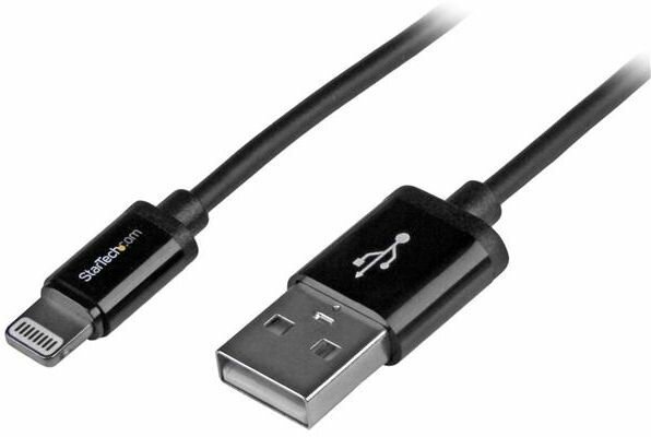 Lightning USB-kabel (1 meter, zwart)