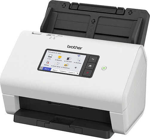 ADS-4900W Document scanner (dual CIS, duplex, A4, 600 x 600 dpi, 60 ppm, ADF, USB 3.0, LAN, Wi-Fi, USB 2.0 Host)