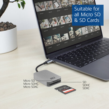 Card reader (USB 3.0 en USB-C)