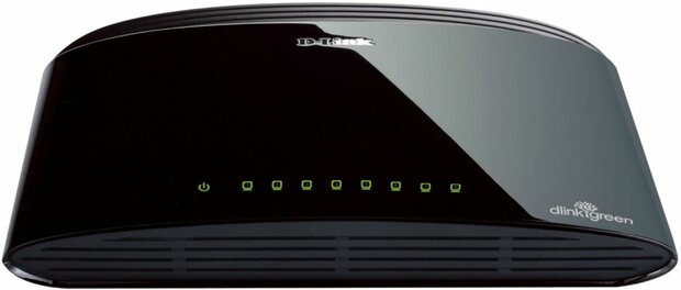 DES-1008D Switch (unmanaged, 8 poorten 10/100 Mbit/s, desktop)