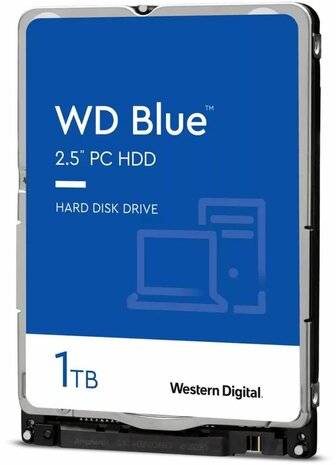 1000 GB WD Blue WD10SPZX (SATA 6 Gb/s, 5400 rpm, 128 MB cache)