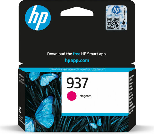 937 inkjetcartridge magenta (800 afdrukken)