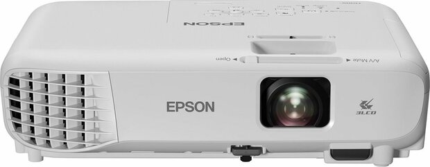 Epson EB-W06 3LCD projector (3700 lumens, WXGA 1280 x 800, 16:10, 720p)