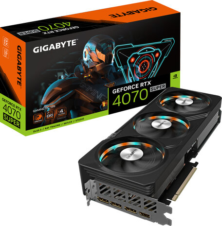 GV-N407SGAMING OC-12GD Geforce 4070 RTX Super Gaming OC (12 GB, 3 x DisplayPort, HDMI)