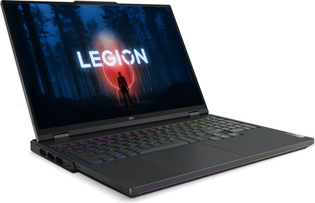 Legion Pro 7 AI (16&quot; WQXGA IPS, G-Sync, 240 Hz, AMD Ryzen 9-7945HX, 32 GB RAM, 2 x 1000 GB PCIe NVMe SSD, GeForce RTX 4090 16 GB VRAM, Windows 11, Azerty, grijs)