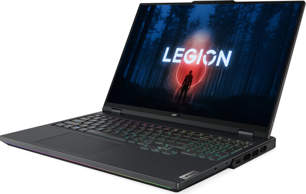 Legion Pro 7 AI (16&quot; WQXGA IPS, G-Sync, 240 Hz, AMD Ryzen 9-7945HX, 32 GB RAM, 2 x 1000 GB PCIe NVMe SSD, GeForce RTX 4090 16 GB VRAM, Windows 11, Azerty, grijs)