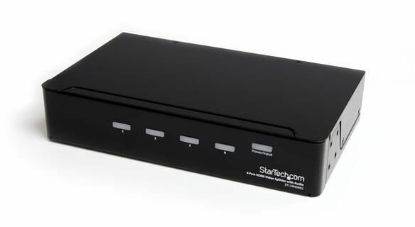 4-poort HDMI 1.3 Audio/Video Splitter