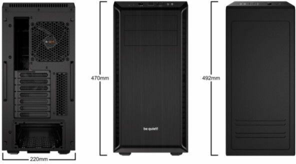 Pure Base 600 Case (zwart)